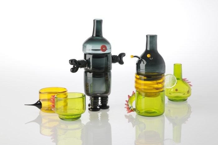 Blown & Hot-Sculpted Glass. 2012